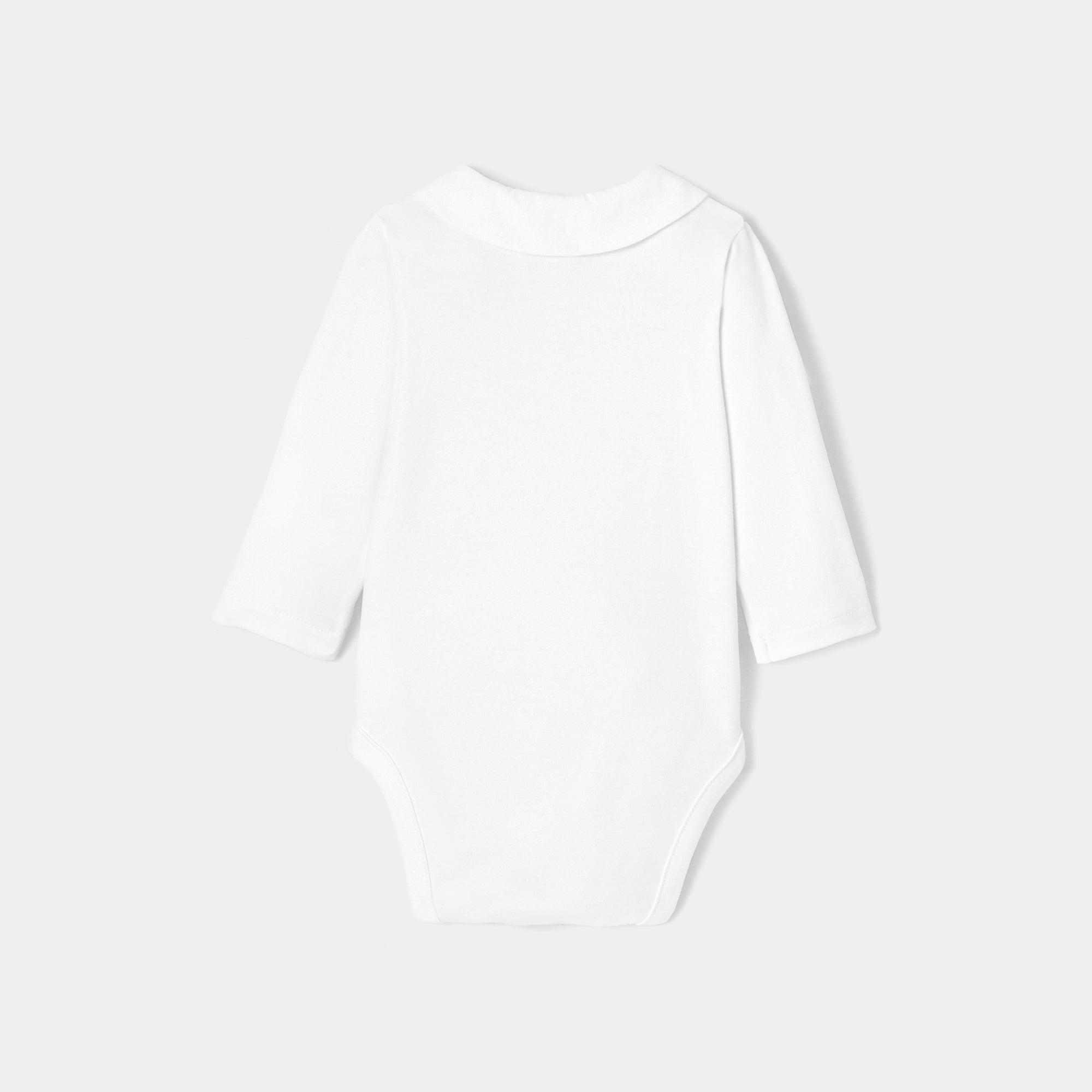 1 QTY / BLANC JACADI PAP BODY DE DESSUS CHATON
