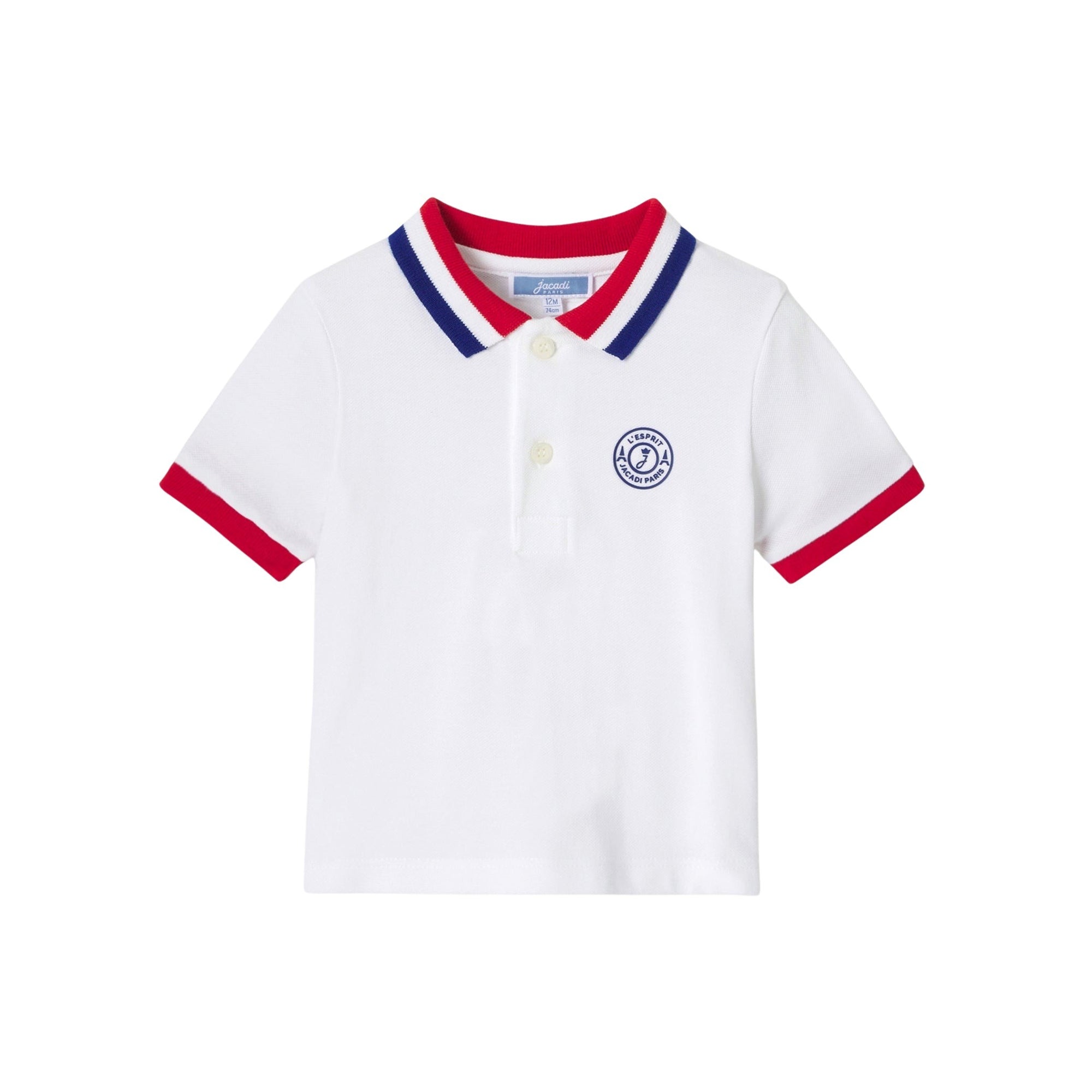 0 QTY / BLANC JACADI PAP POLO BEIGNET