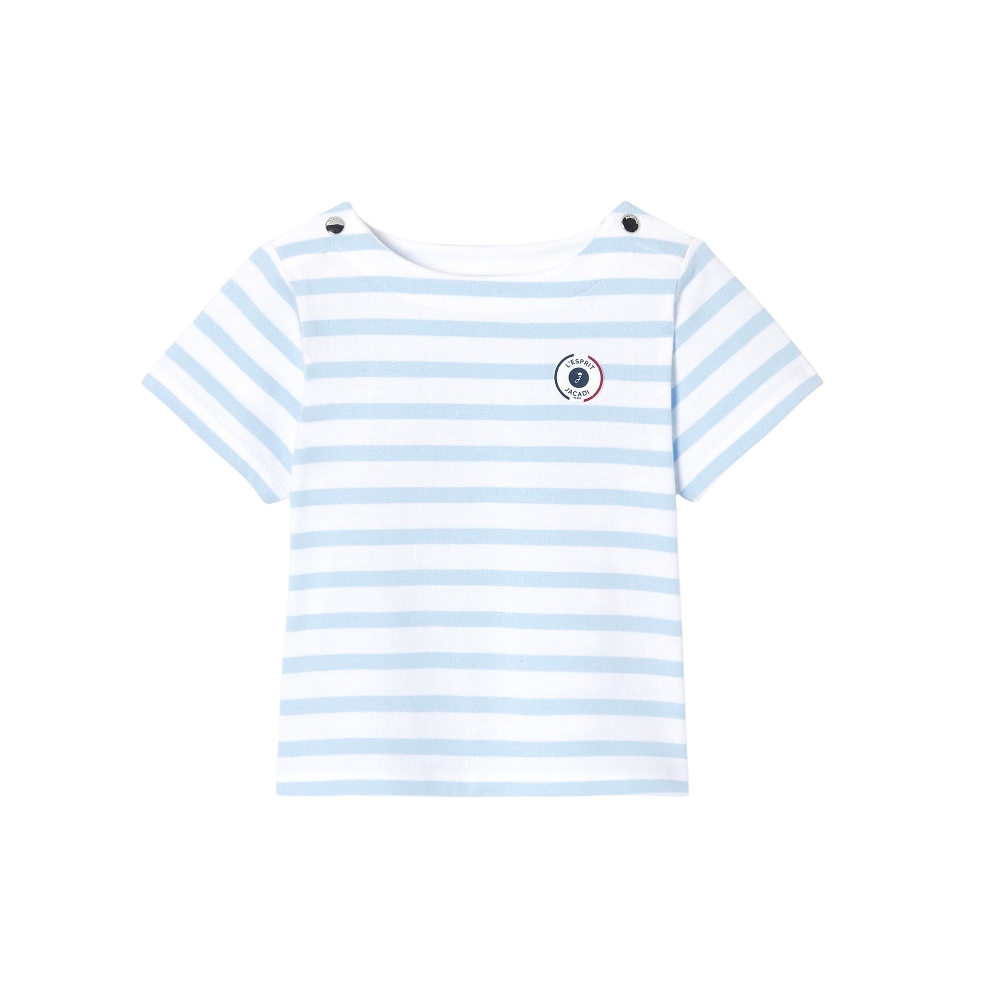 1 QTY / BLANC/CIEL PAP TEE-SHIRT BORIS