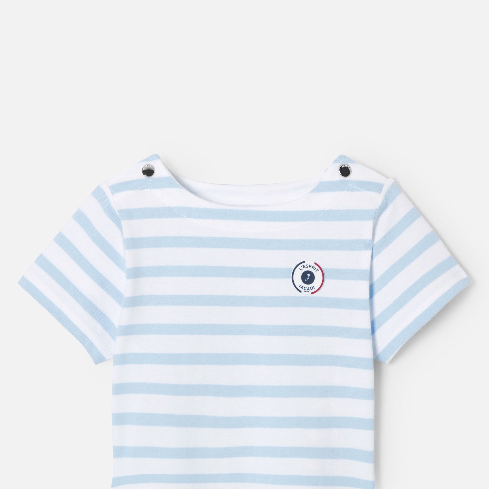 1 QTY / BLANC/CIEL PAP TEE-SHIRT BORIS