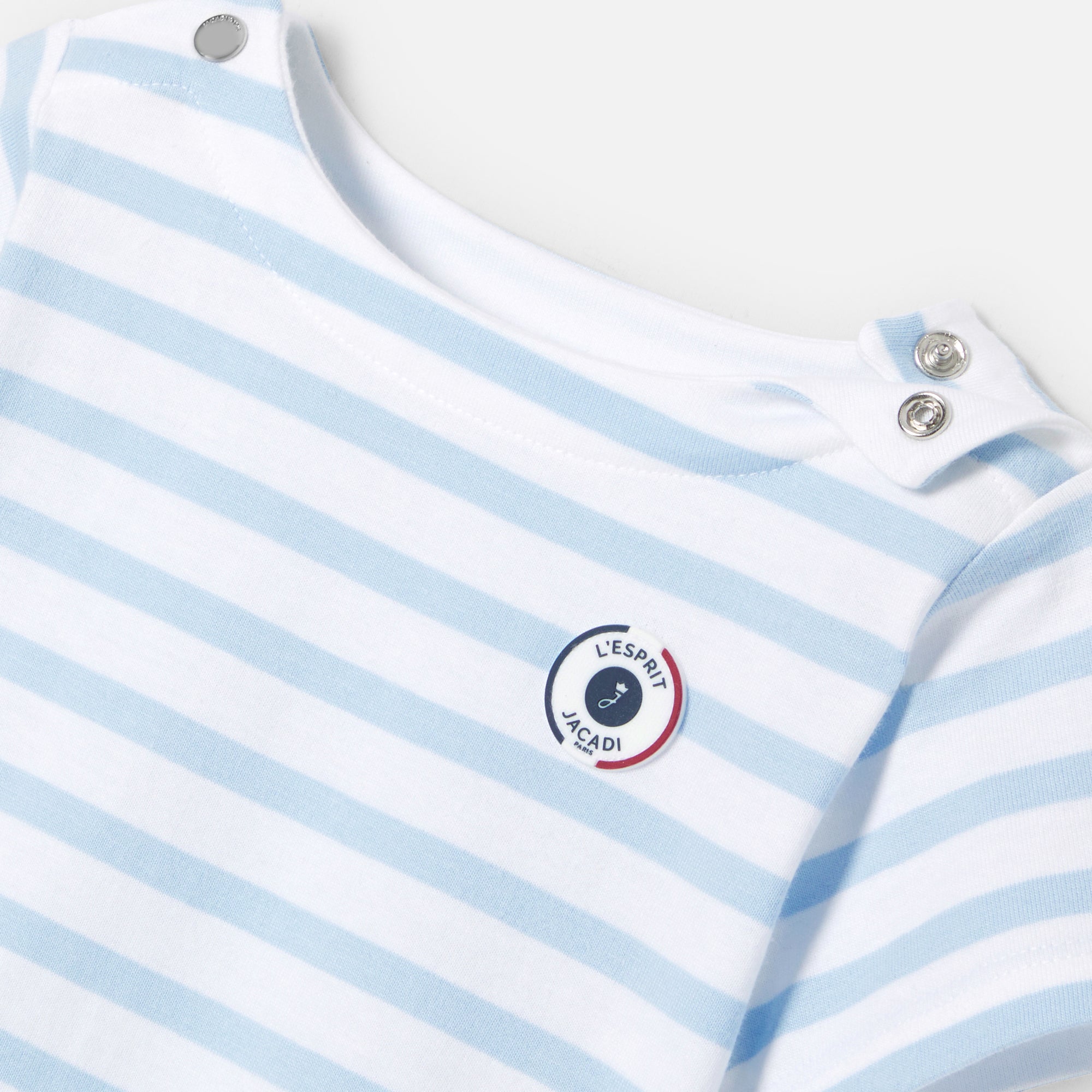 1 QTY / BLANC/CIEL PAP TEE-SHIRT BORIS