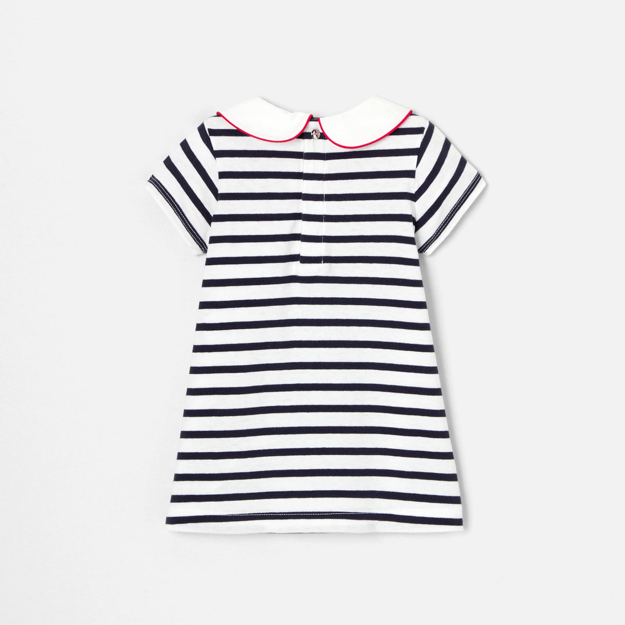 0 QTY / BLANC/MARINE PAP ROBE BIBA
