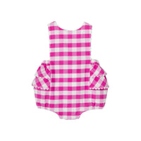 855 QTY / ROSE/BLANC PAP COMBINAISON/ BLOOMER CARLOTTA