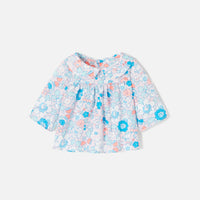 240 QTY / ROSE/MULTICO PUERICULTURE JOUETS BLOUSE LIBERTY NOEL LAPIN MM