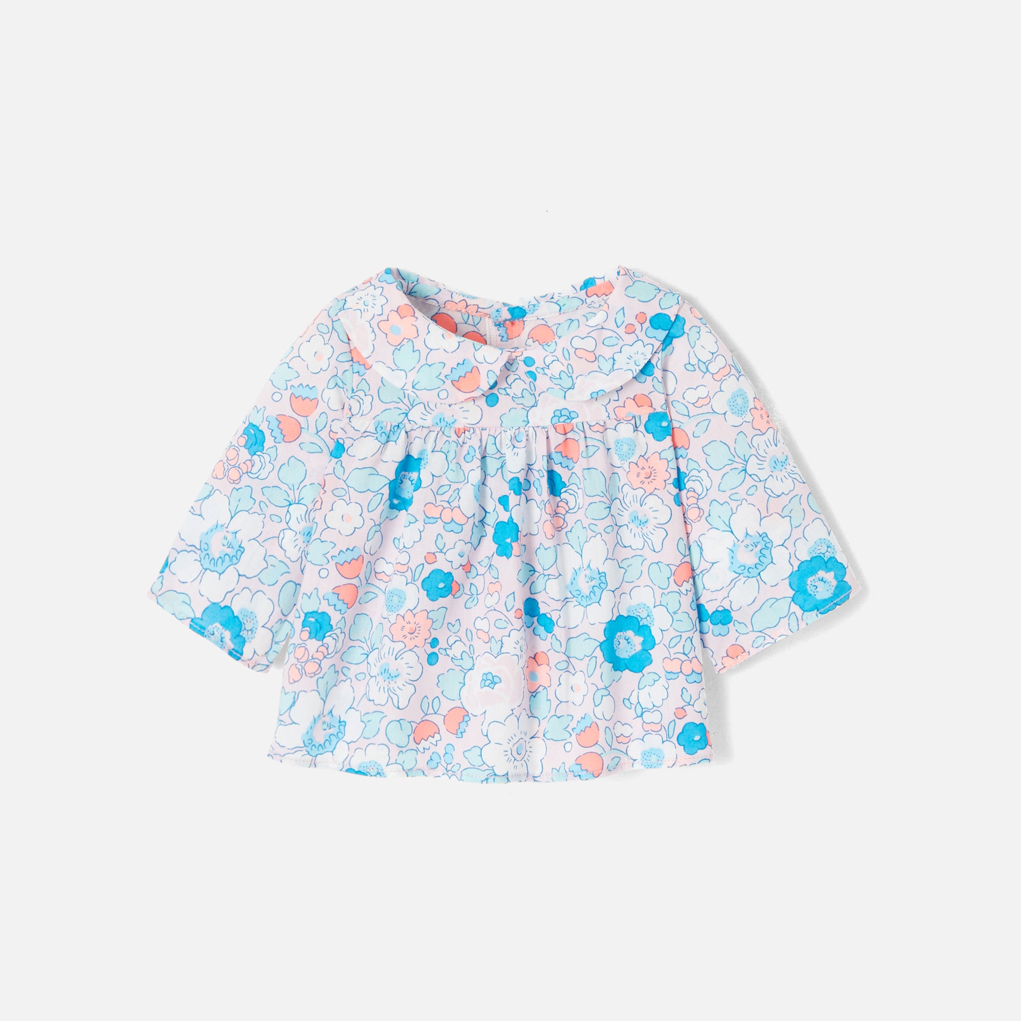240 QTY / ROSE/MULTICO PUERICULTURE JOUETS BLOUSE LIBERTY NOEL LAPIN MM