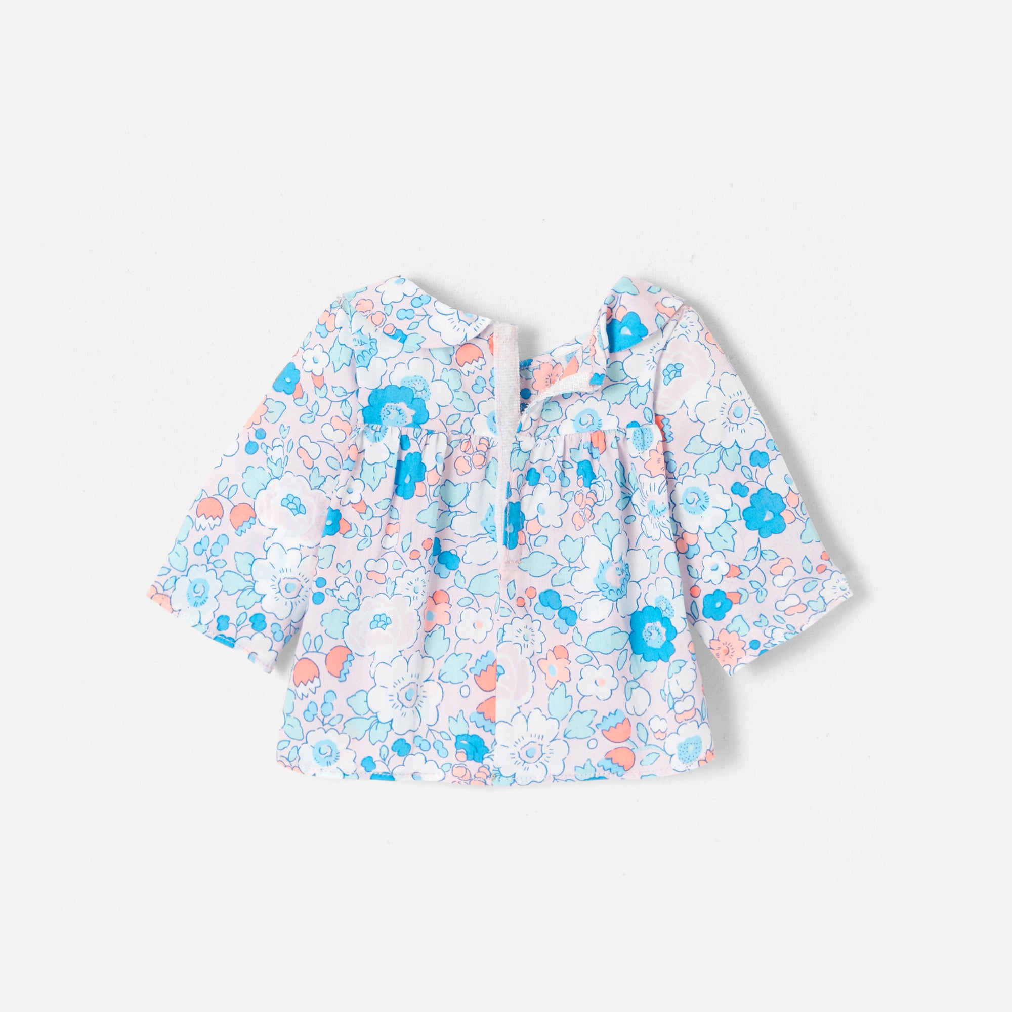 240 QTY / ROSE/MULTICO PUERICULTURE JOUETS BLOUSE LIBERTY NOEL LAPIN MM