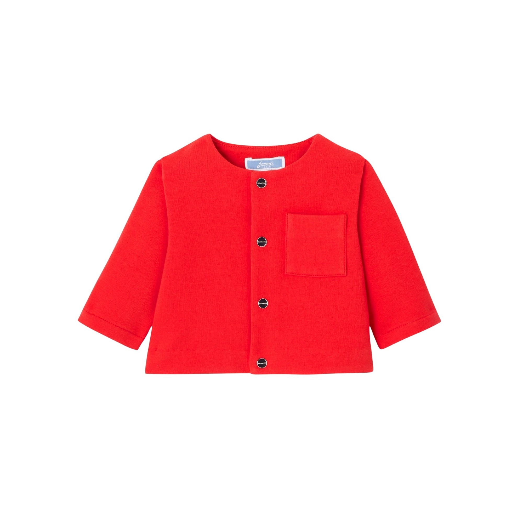 93 QTY / ROUGE JACADI PAP GILET / CARDIGAN COLA