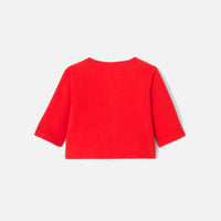 93 QTY / ROUGE JACADI PAP GILET / CARDIGAN COLA