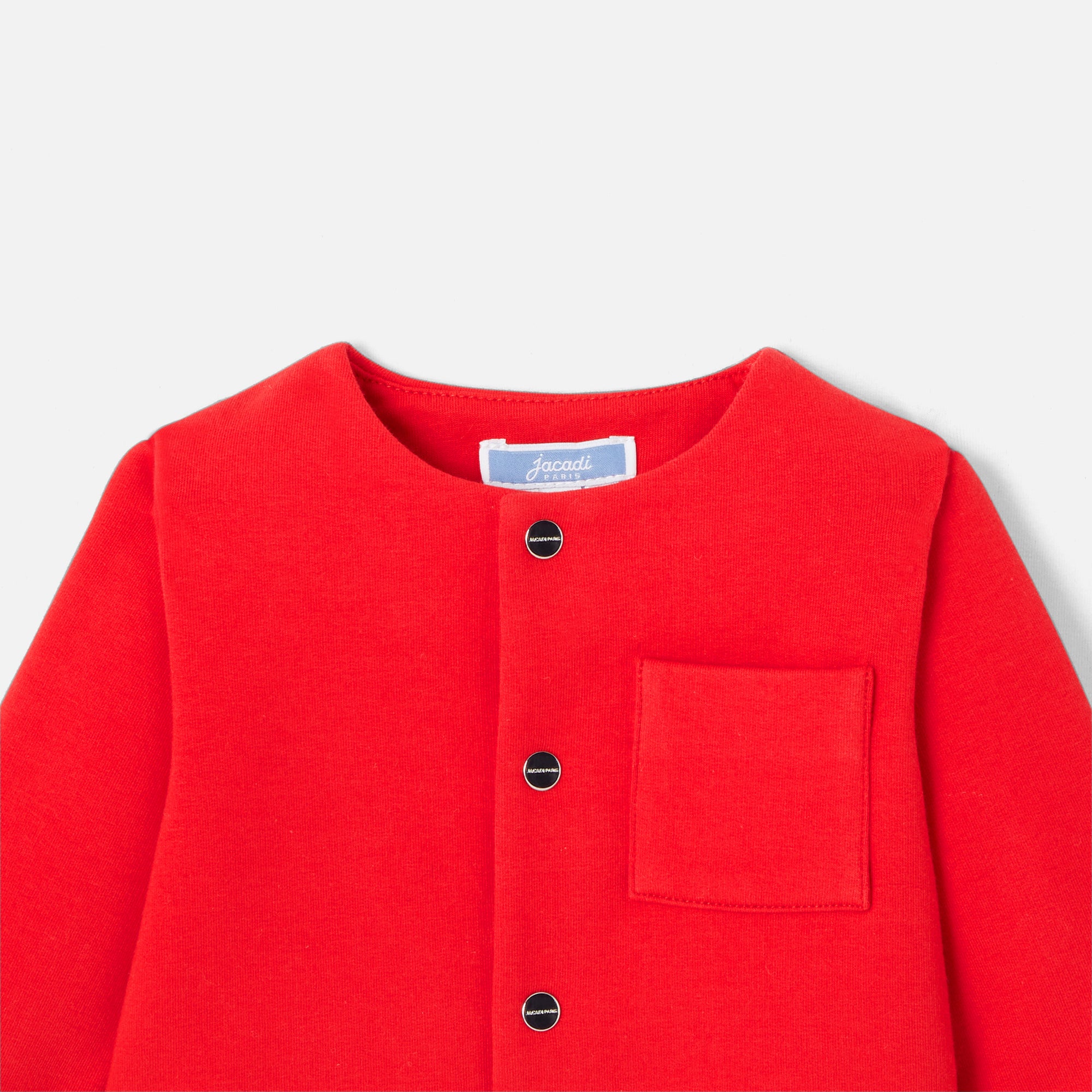 93 QTY / ROUGE JACADI PAP GILET / CARDIGAN COLA