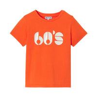 86 QTY / ORANGE FONCE PAP TEE-SHIRT CEYLAN