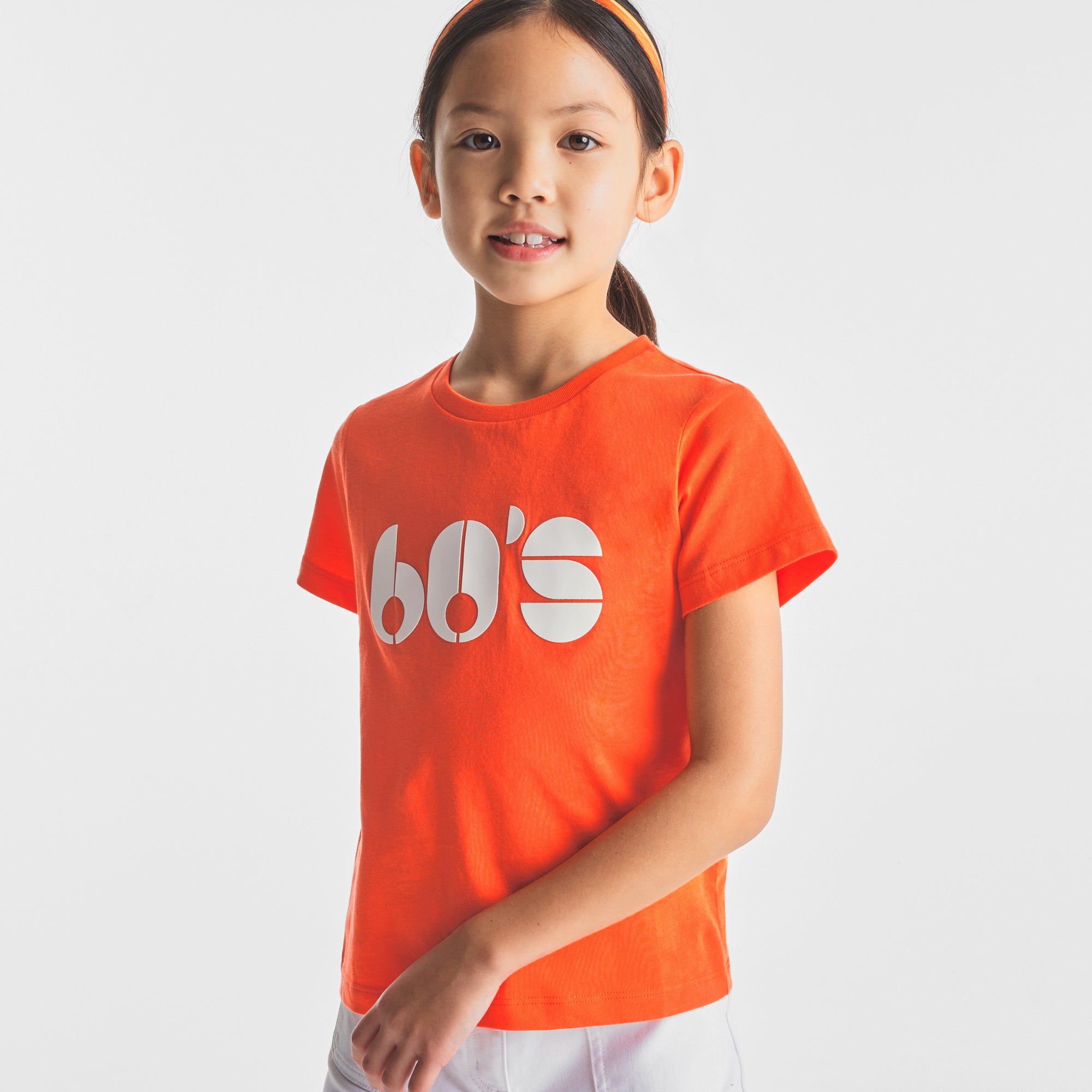 86 QTY / ORANGE FONCE PAP TEE-SHIRT CEYLAN