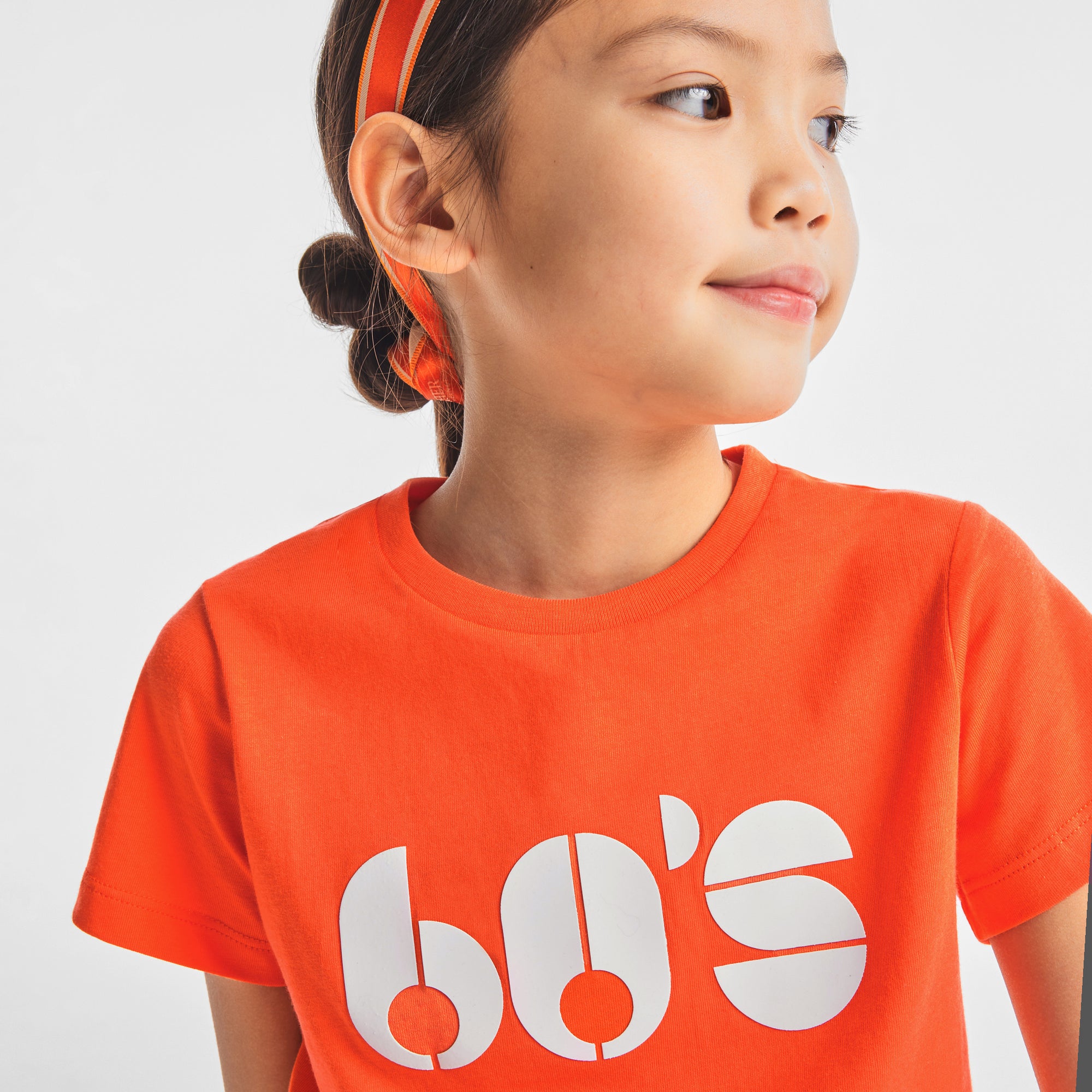 86 QTY / ORANGE FONCE PAP TEE-SHIRT CEYLAN
