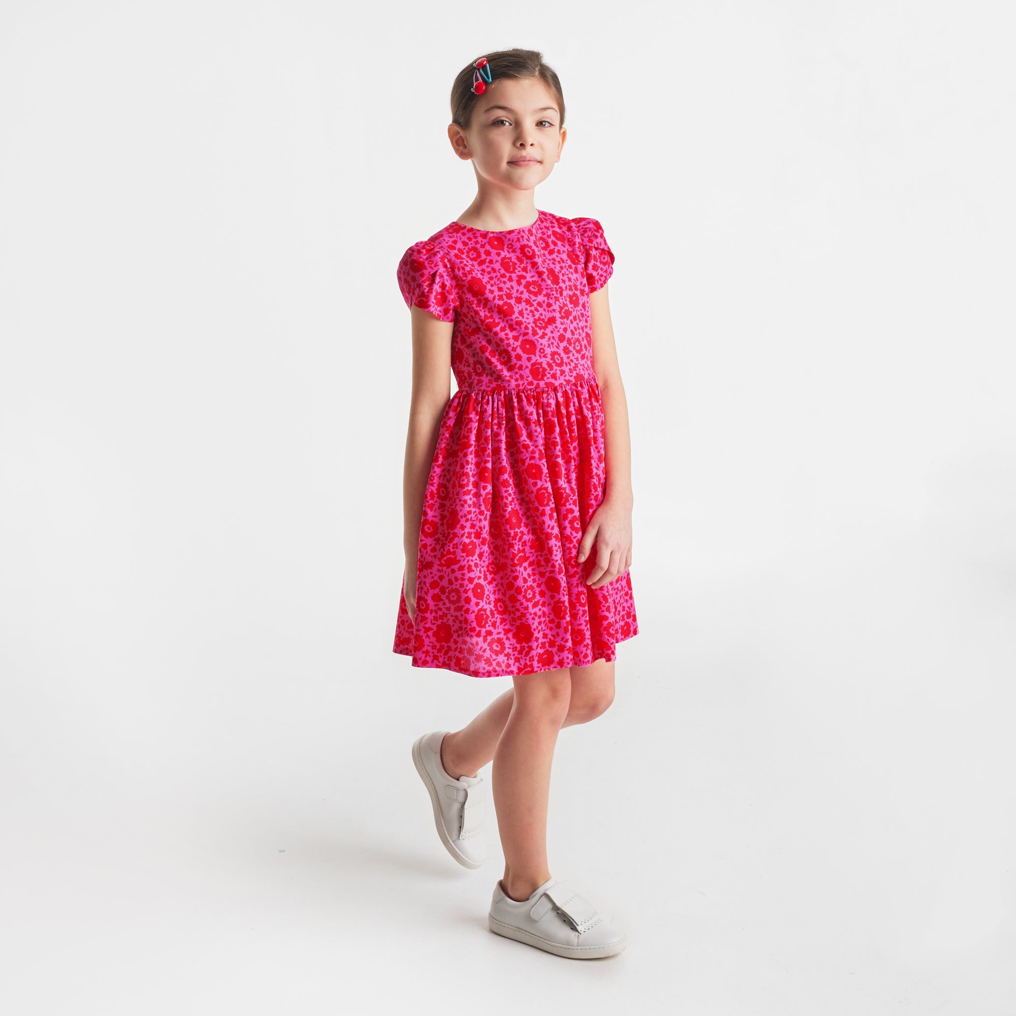 1 QTY / ROSE/ROUGE PAP ROBE CALAMBRE
