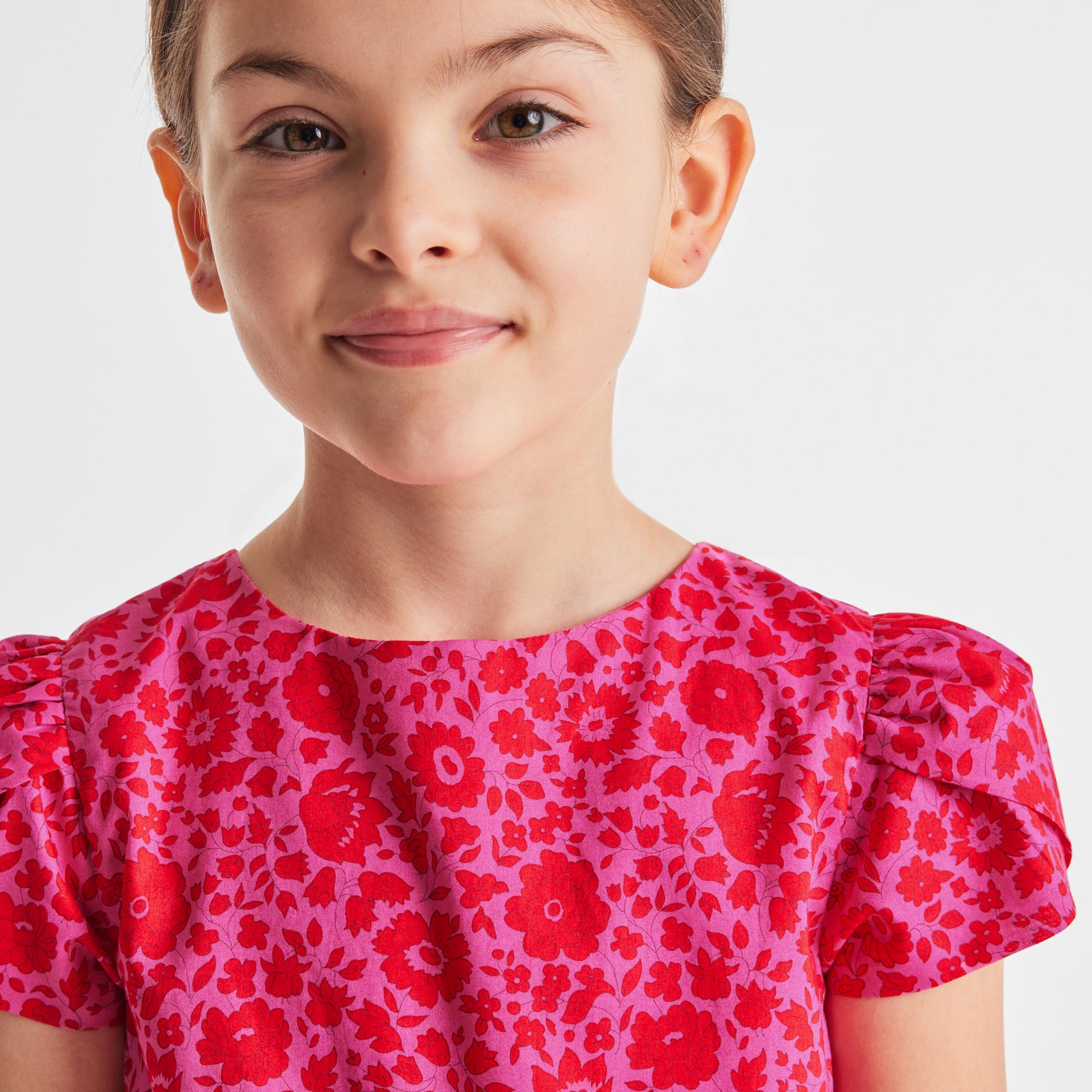 1 QTY / ROSE/ROUGE PAP ROBE CALAMBRE