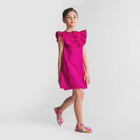 0 QTY / FUSCHIA PAP ROBE CAPUCETTE