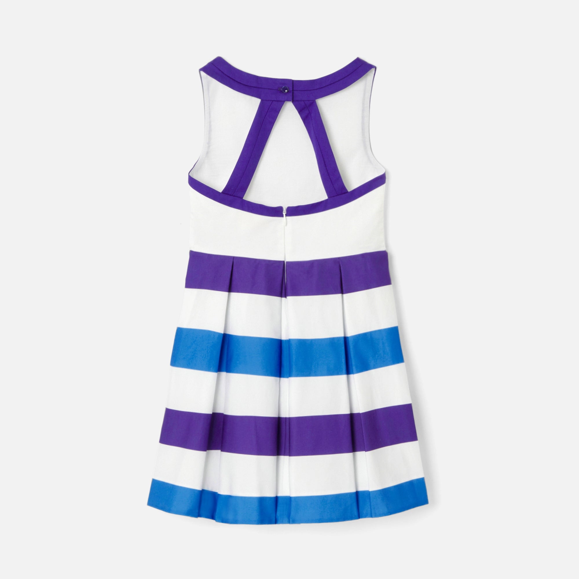 445 QTY / BLANC/BLEU PAP ROBE CHAMPAGNE