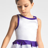 445 QTY / BLANC/BLEU PAP ROBE CHAMPAGNE
