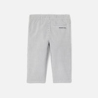 0 QTY / BLANC/GRIS PAP PANTALON CIKOLA