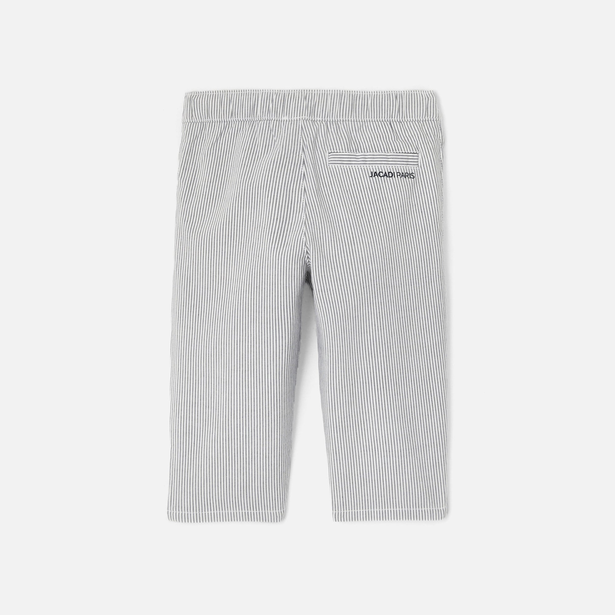 0 QTY / BLANC/GRIS PAP PANTALON CIKOLA