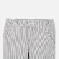 0 QTY / BLANC/GRIS PAP PANTALON CIKOLA