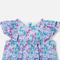 1 QTY / BLANC/MULTICO PAP TUNIQUE / BLOUSE CHOUPINETTE