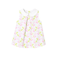 52 QTY / BLANC/MULTICO PAP ROBE CASTILLE