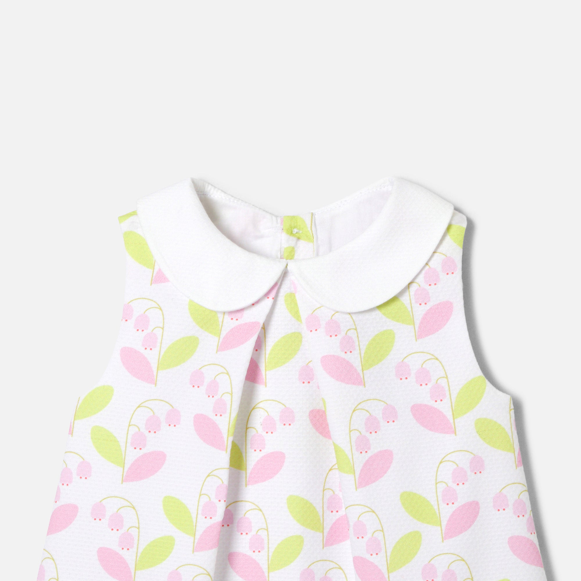 52 QTY / BLANC/MULTICO PAP ROBE CASTILLE