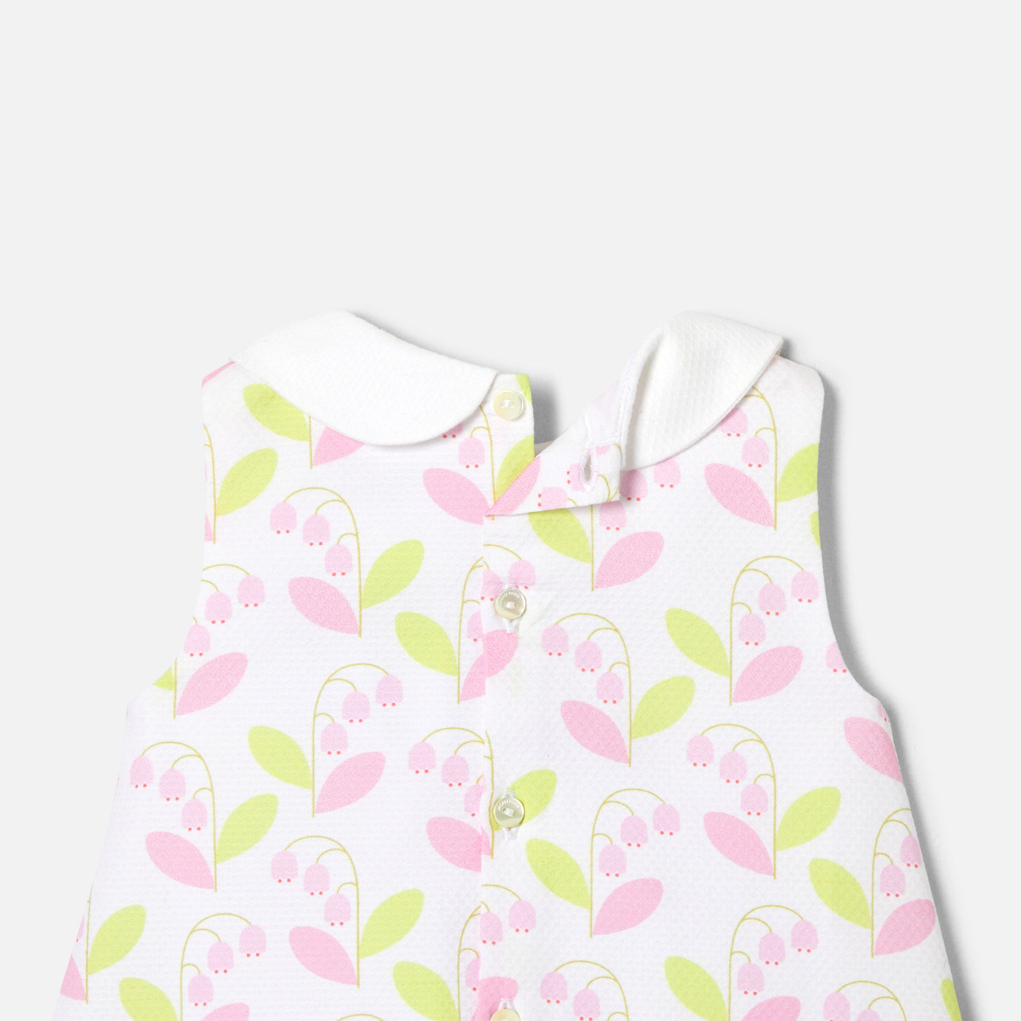 52 QTY / BLANC/MULTICO PAP ROBE CASTILLE