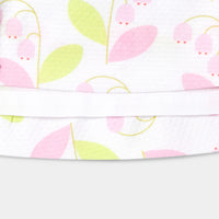 52 QTY / BLANC/MULTICO PAP ROBE CASTILLE