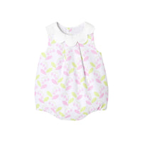 1 QTY / BLANC/MULTICO PAP COMBINAISON/ BLOOMER CAMELIE