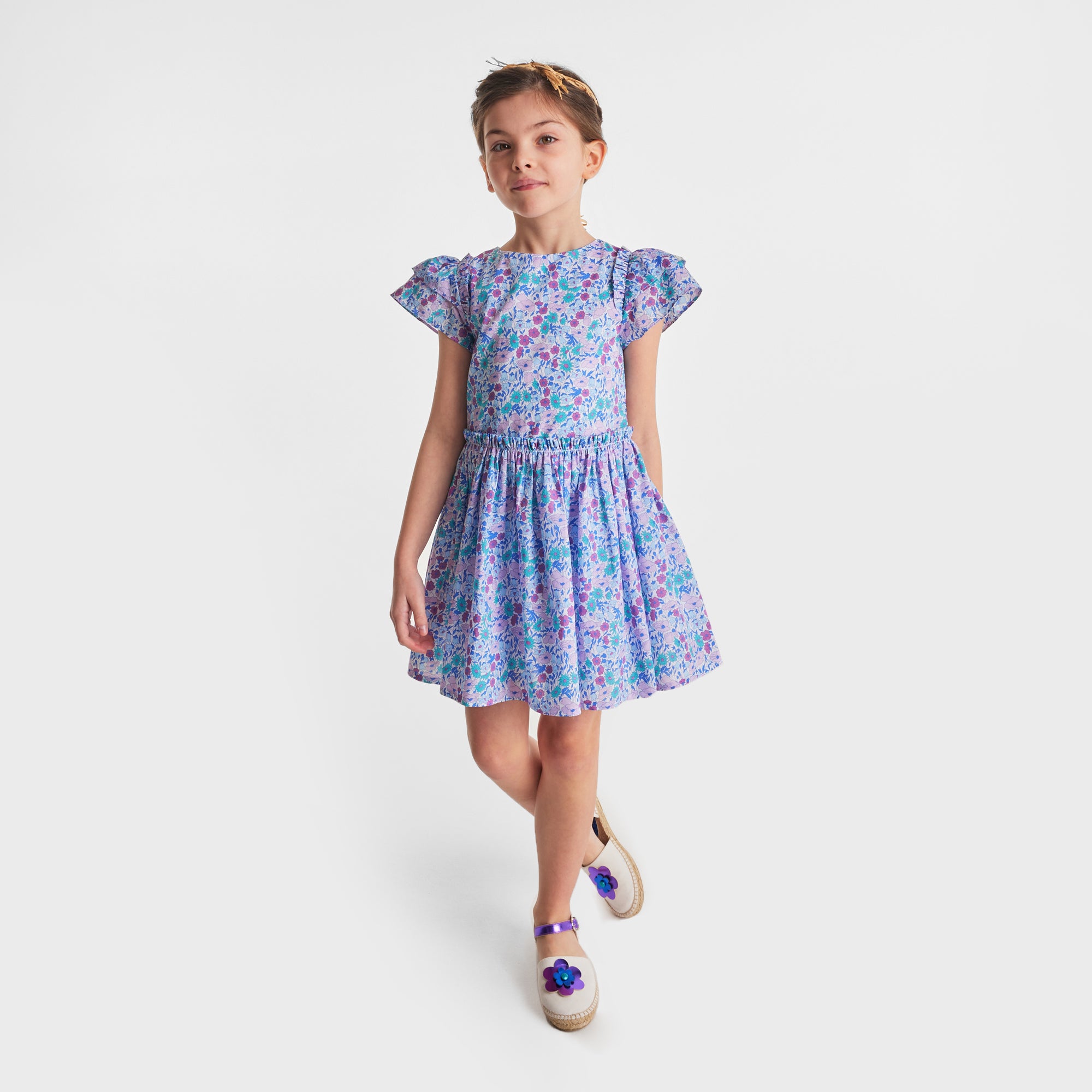 1 QTY / BLANC/MULTICO PAP ROBE CAJOLE