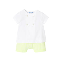 34 QTY / BLANC/MULTICO PAP ENSEMBLE CERCEAU