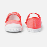 1 QTY / ROSE FLUO CHAUSSURES TOILE PENNY COL