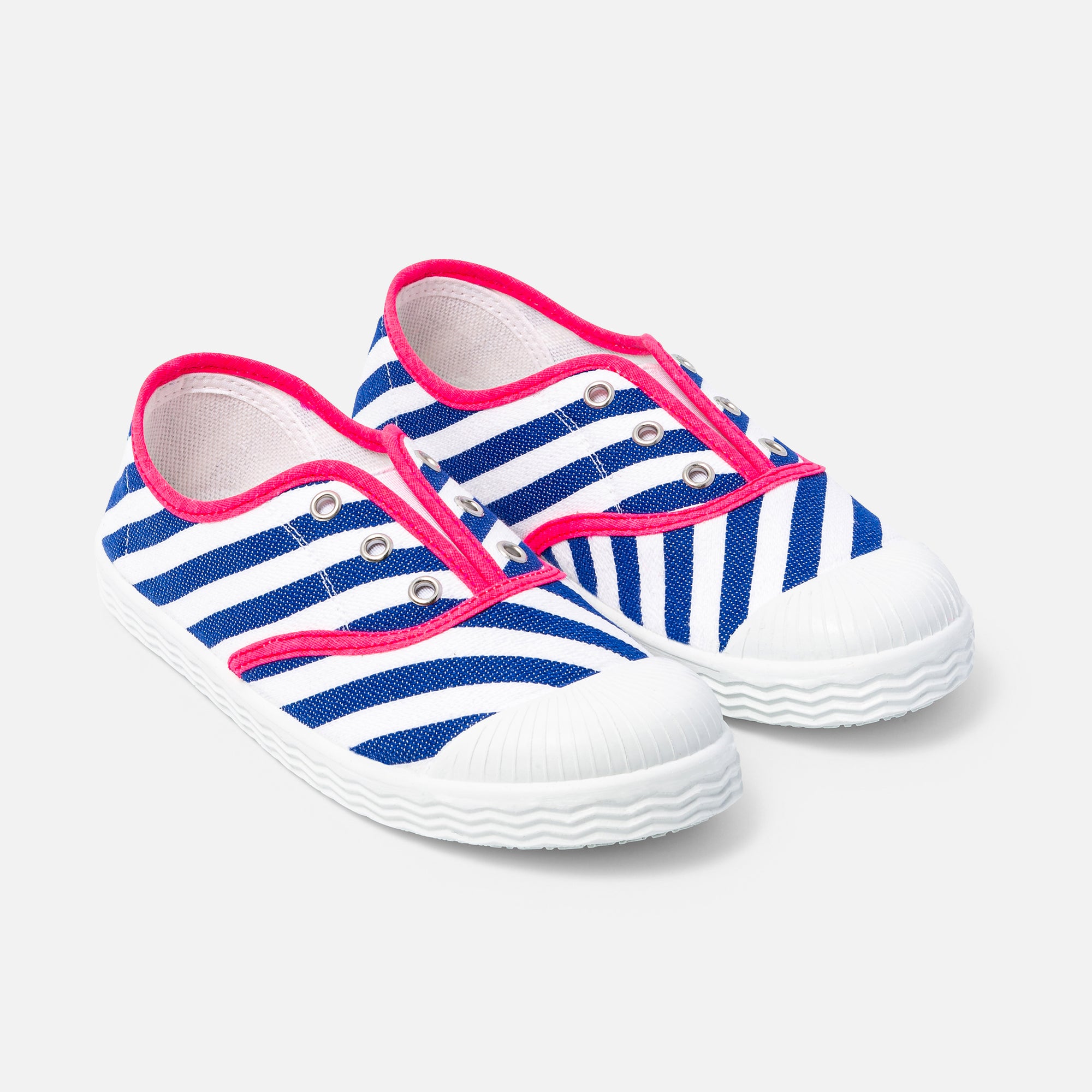 9 QTY / BLEU  CHAUSSURES TOILE DIAMANT