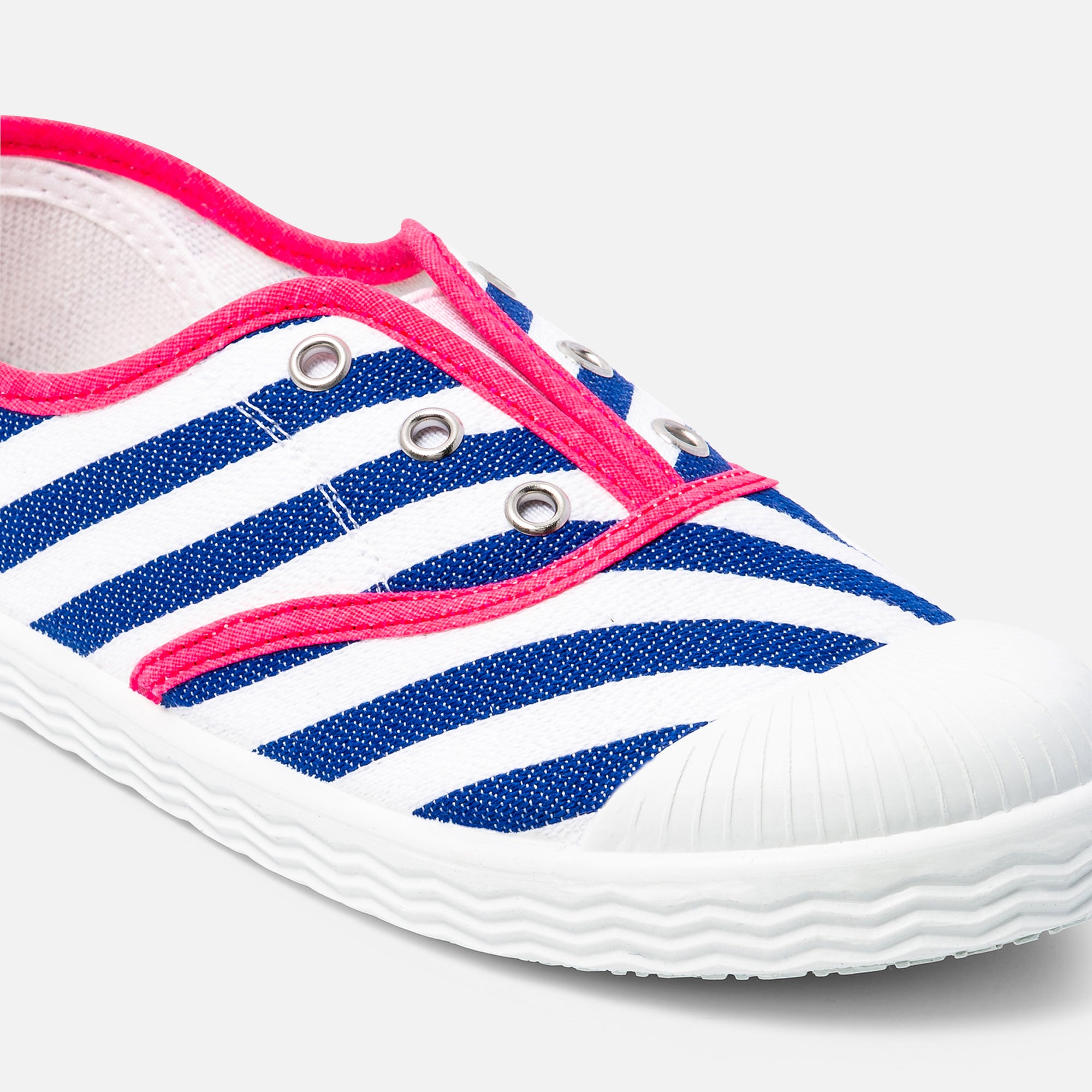 9 QTY / BLEU  CHAUSSURES TOILE DIAMANT