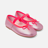 75 QTY / ROSE CHAUSSURES CUIR ALBERTINE