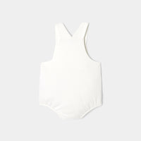 2 QTY / BLANC JACADI PAP COMBINAISON/ BLOOMER CYMBALE