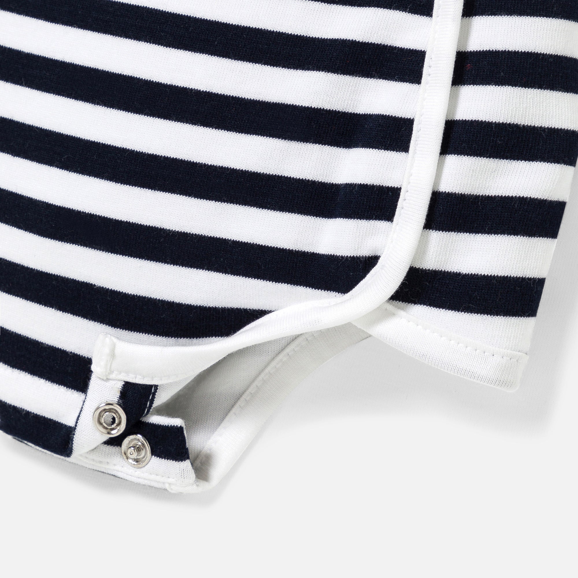 802 QTY / MARINE/BLANC PAP COMBINAISON/ BLOOMER COUSTEAU