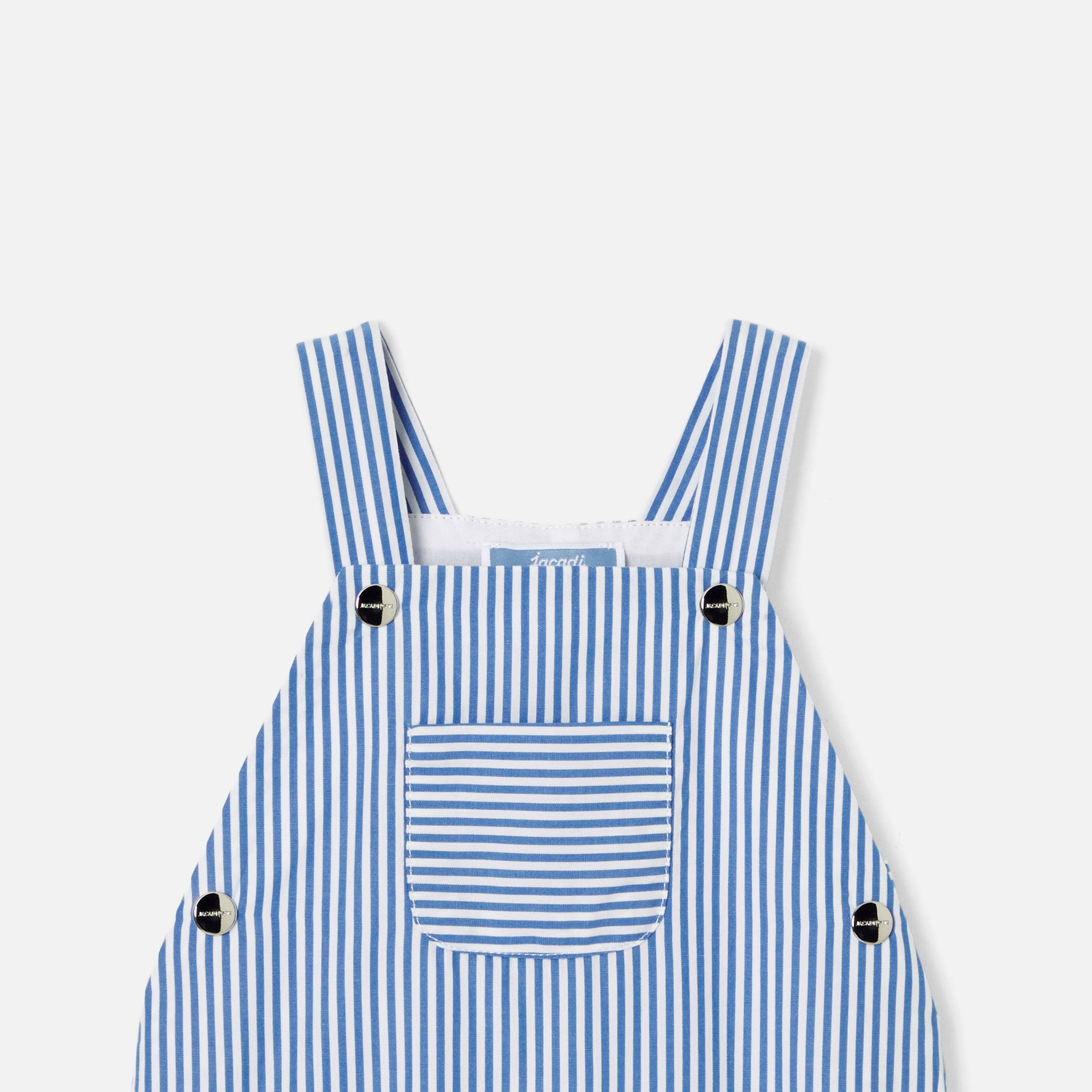 1 QTY / BLEU/BLANC PAP SALOPETTE CAROLIN