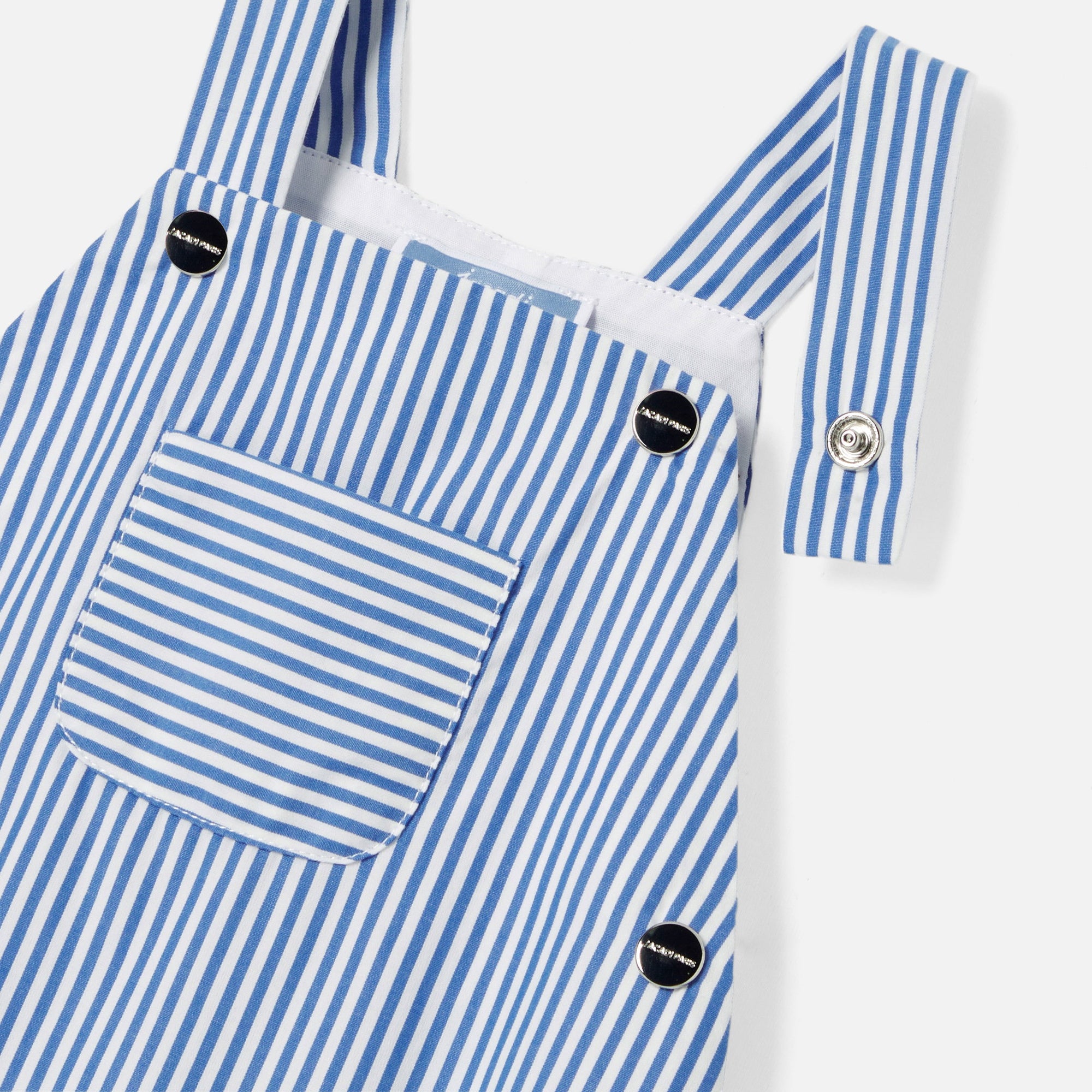 1 QTY / BLEU/BLANC PAP SALOPETTE CAROLIN