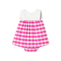 41 QTY / BLANC/ROSE PAP ROBE COURBETTE