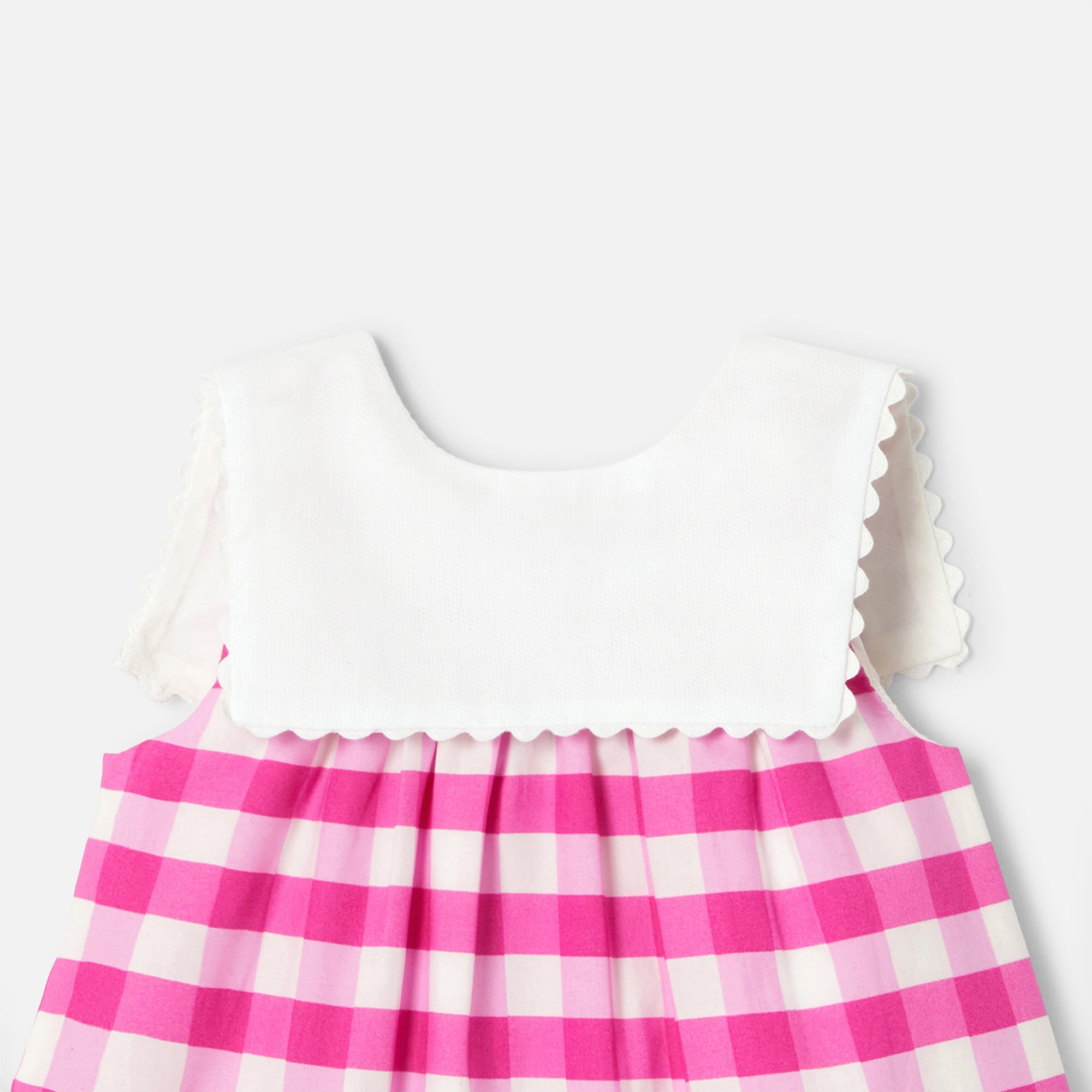 41 QTY / BLANC/ROSE PAP ROBE COURBETTE