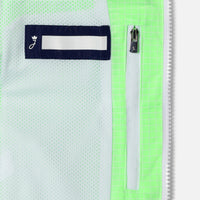 123 QTY / BLANC/VERT PAP GROSSE PIECE CANTONBIS