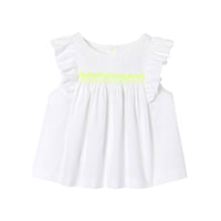 0 QTY / BLANC JACADI PAP TUNIQUE / BLOUSE CALYSSA