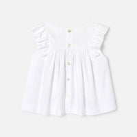 0 QTY / BLANC JACADI PAP TUNIQUE / BLOUSE CALYSSA