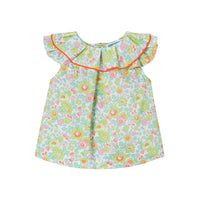20 QTY / BLANC/MULTICO PAP TUNIQUE / BLOUSE CHARADE