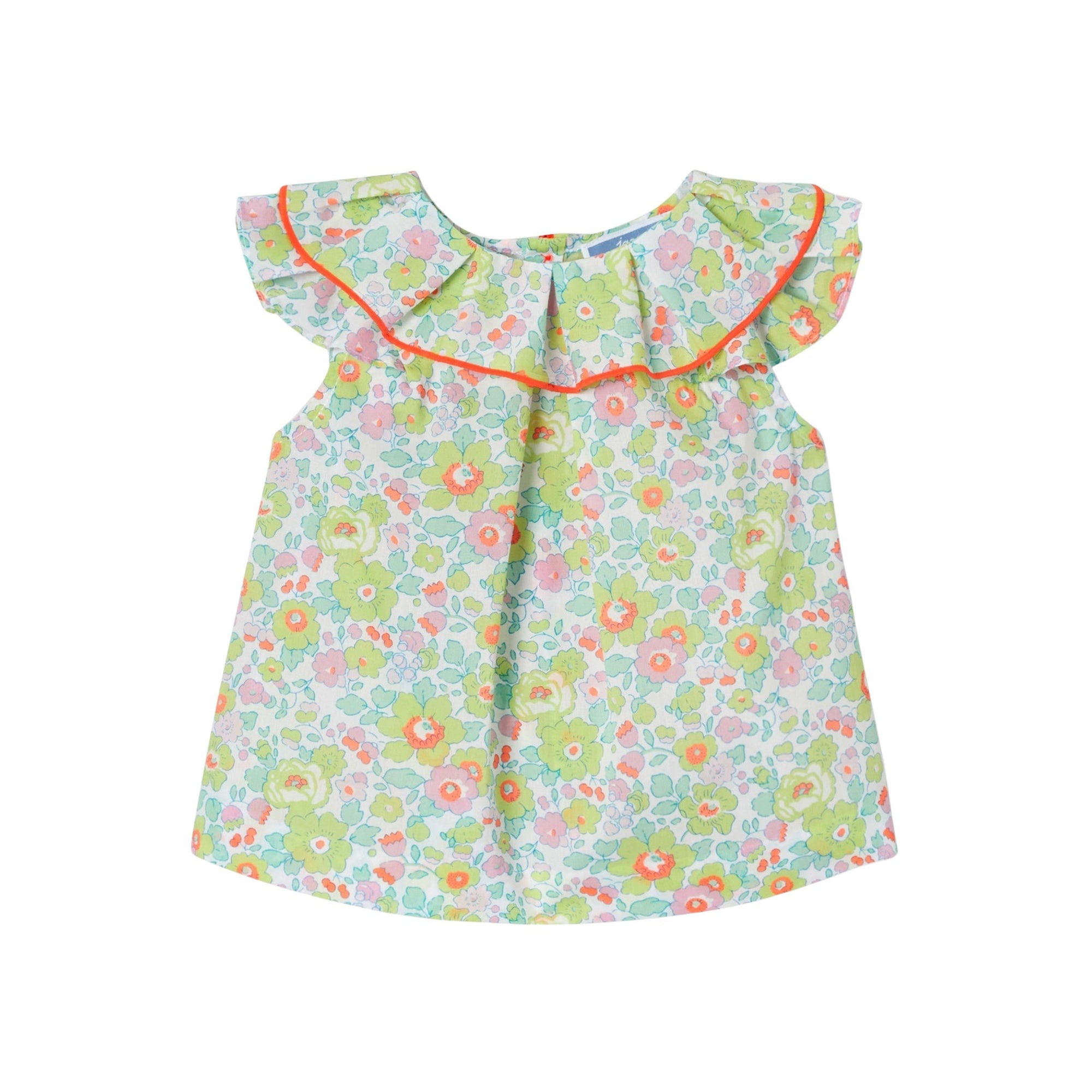 20 QTY / BLANC/MULTICO PAP TUNIQUE / BLOUSE CHARADE