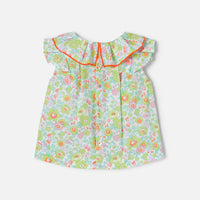 20 QTY / BLANC/MULTICO PAP TUNIQUE / BLOUSE CHARADE