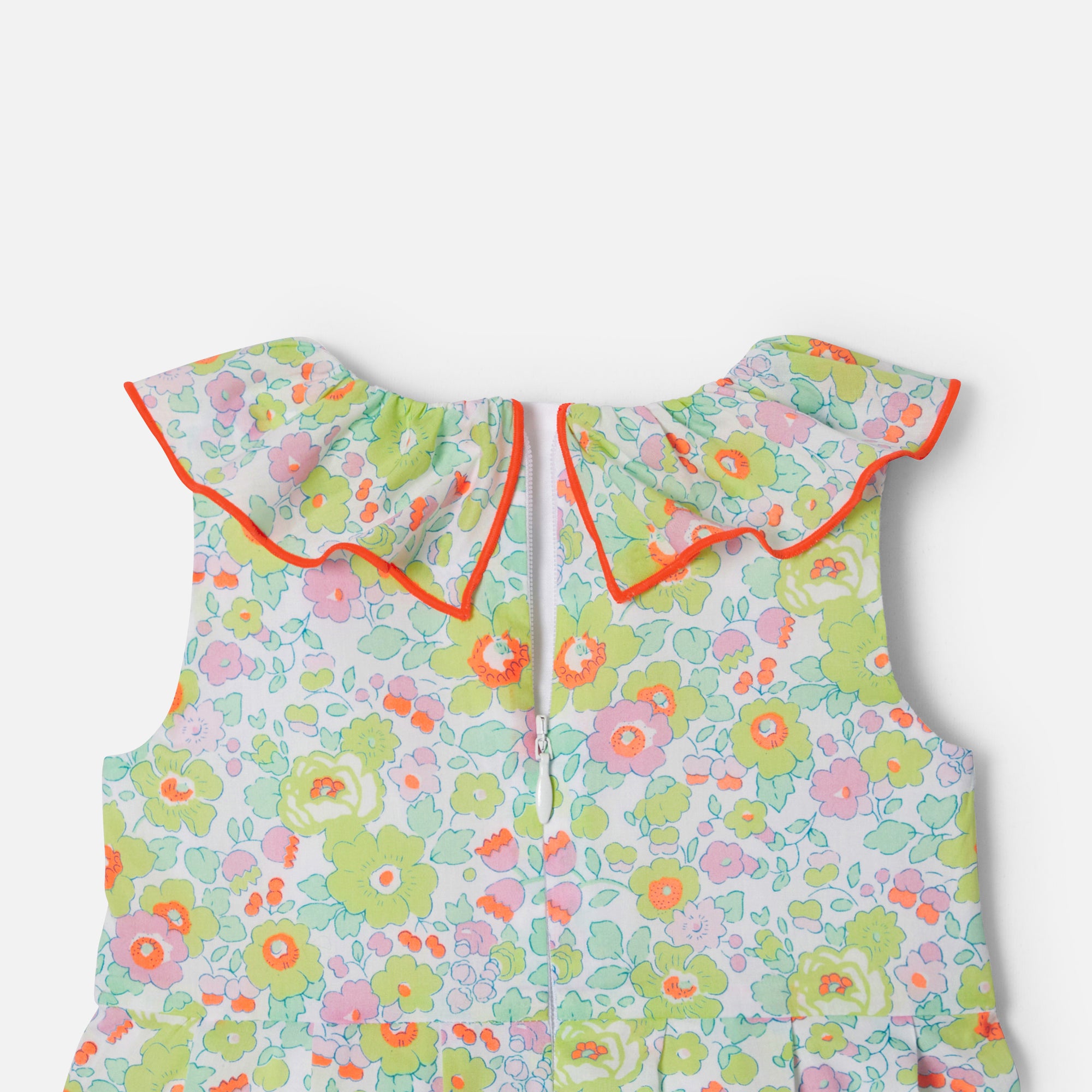 0 QTY / BLANC/MULTICO PAP COMBINAISON/ BLOOMER CALLIGRAMME