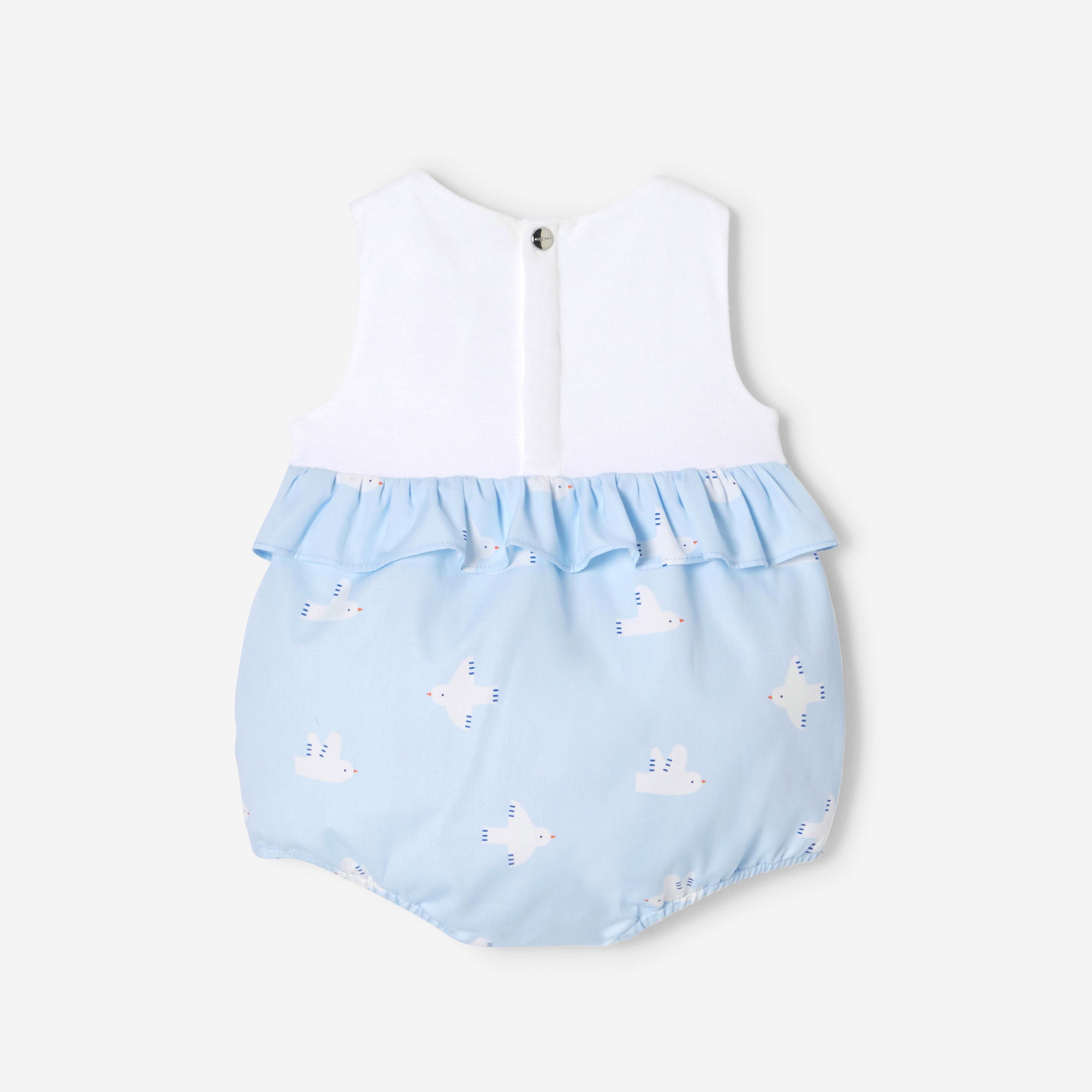 279 QTY / BLANC/MULTICO PAP COMBINAISON/ BLOOMER COPELIA